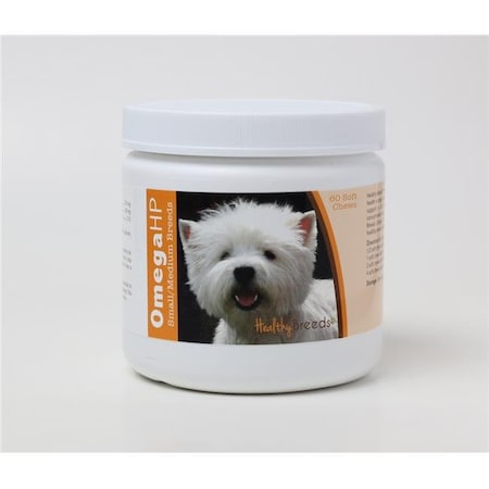 Healthy Breeds Healthy Breeds 840235116578 Omega-3 Fatty Acids Skin & Coat Soft Chews 840235116578